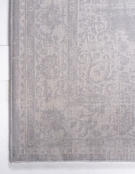 Gray 2' 2 x 3' Leila Rectangle Area Rug 85% Polypropylene & 15% Polyester Durable Traditional Carpet for Kitchens, Bedrooms, Living Rooms, Office for Sale at Rug Engine
