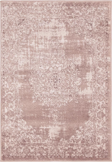 Beige 2' 2 x 3' 1 Leila Rectangle Area Rug 85% Polypropylene & 15% Polyester Durable Traditional Carpet for Kitchens, Bedrooms, Living Rooms, Office for Sale at Rug Engine
