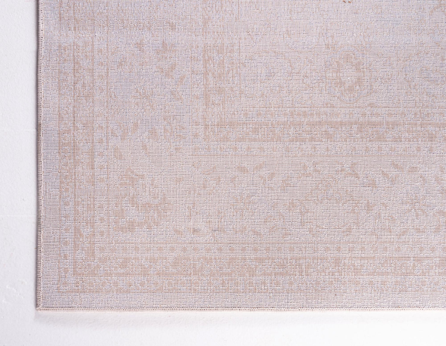 Cream 3' 3 x 5' 3 Leila Rectangle Area Rug 85% Polypropylene & 15% Polyester Durable Traditional Carpet for Kitchens, Bedrooms, Living Rooms, Office for Sale at Rug Engine