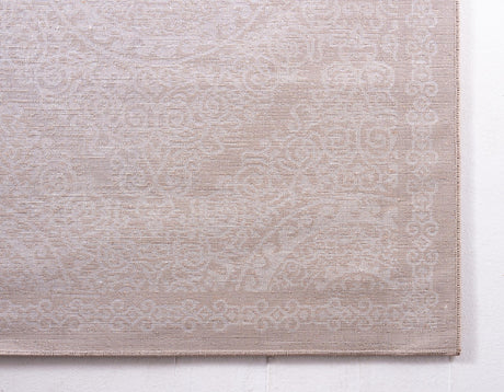 Beige 5' 2 x 8' Leila Rectangle Area Rug 85% Polypropylene & 15% Polyester Durable Traditional Carpet for Kitchens, Bedrooms, Living Rooms, Office for Sale at Rug Engine