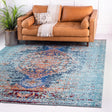 Turquoise 8' x 8' Vita Square Area Rug
