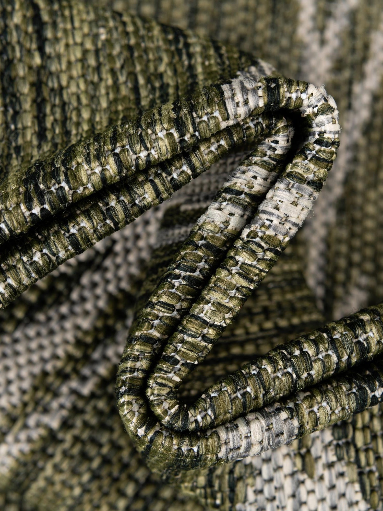 Green 7' 10 x 10' Outdoor Botanical Rectangle Area Rug Weather Resistant for Patio, Deck, Terrace, Balcony, Porch Polypropylene Garden Floral Tropical Carpet for Sale at Rug Engine