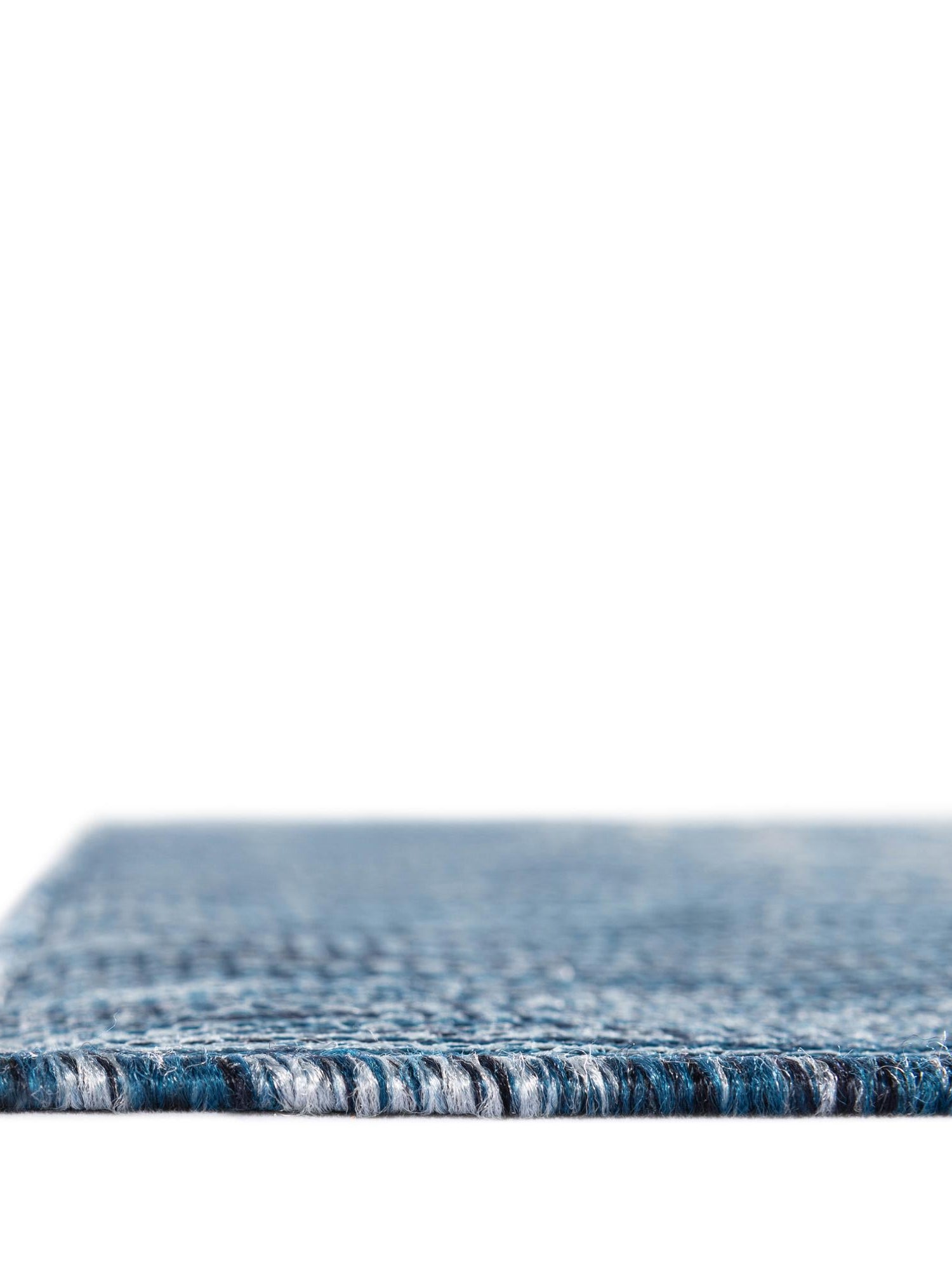 Blue 6' 1 x 9' Outdoor Modern Rectangle Area Rug Weather Resistant for Patio, Deck, Terrace, Balcony, Porch 100% Polypropylene Modern Outside Carpet for Sale at Rug Engine
