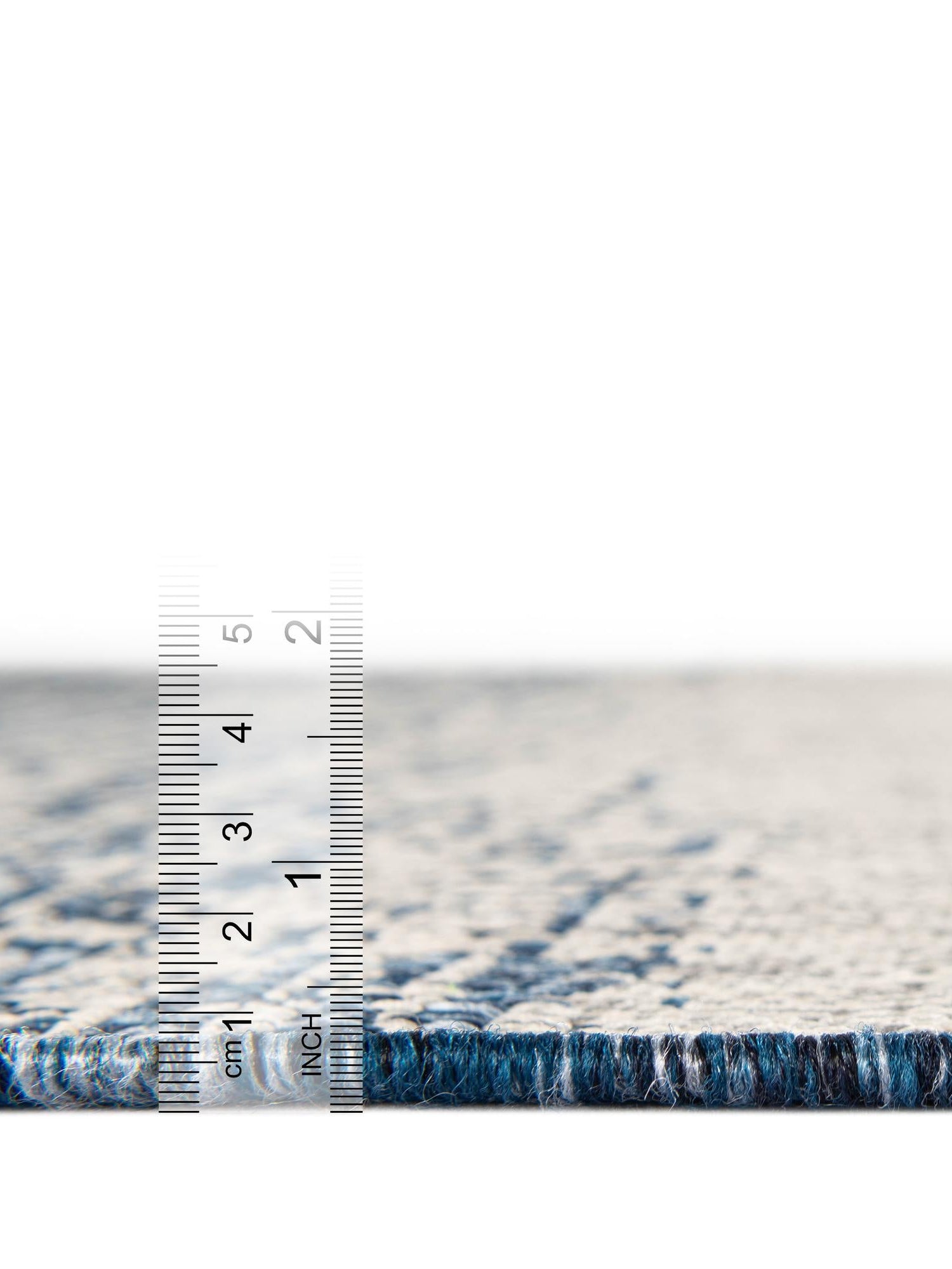 Blue 10' 8 x 10' 8 Outdoor Modern Round Area Rug Weather Resistant for Patio, Deck, Terrace, Balcony, Porch 100% Polypropylene Modern Outside Carpet for Sale at Rug Engine
