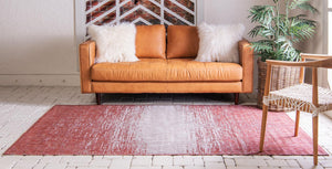 Rust Red 7' 10 x 11' Outdoor Modern Rectangle Area Rug Weather Resistant for Patio, Deck, Terrace, Balcony, Porch 100% Polypropylene Modern Outside Carpet for Sale at Rug Engine