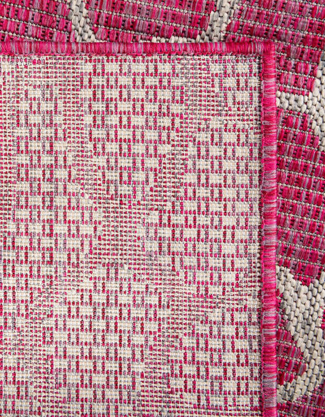 Magenta 7' 1 x 10' Outdoor Safari Rectangle Area Rug Weather Resistant for Patio, Deck, Terrace, Balcony, Porch Animal Print Wildlife Nature Carpet for Sale at Rug Engine