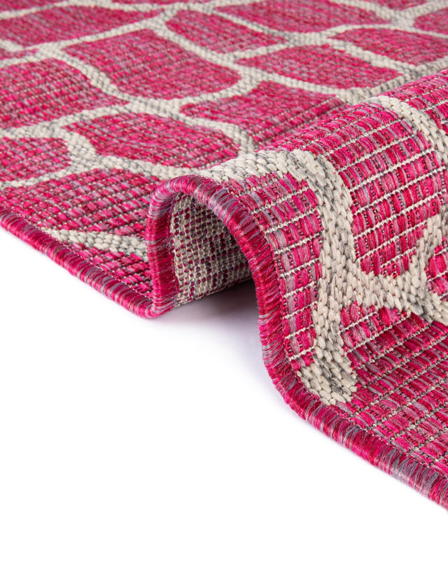 Magenta 7' 10 x 11' Outdoor Safari Rectangle Area Rug Weather Resistant for Patio, Deck, Terrace, Balcony, Porch Animal Print Wildlife Nature Carpet for Sale at Rug Engine