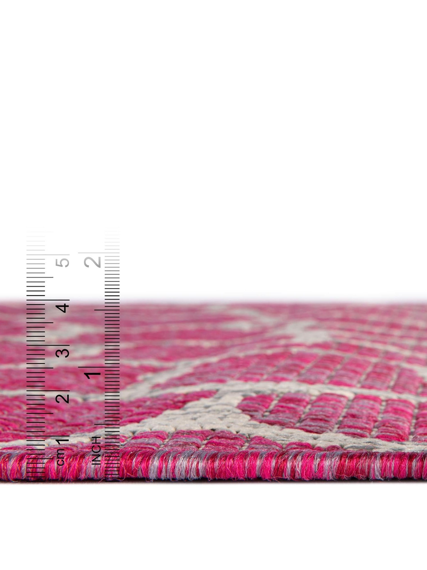 Magenta 2' x 8' Outdoor Safari Runner Area Rug Weather Resistant for Patio, Deck, Terrace, Balcony, Porch Animal Print Wildlife Nature Carpet for Sale at Rug Engine