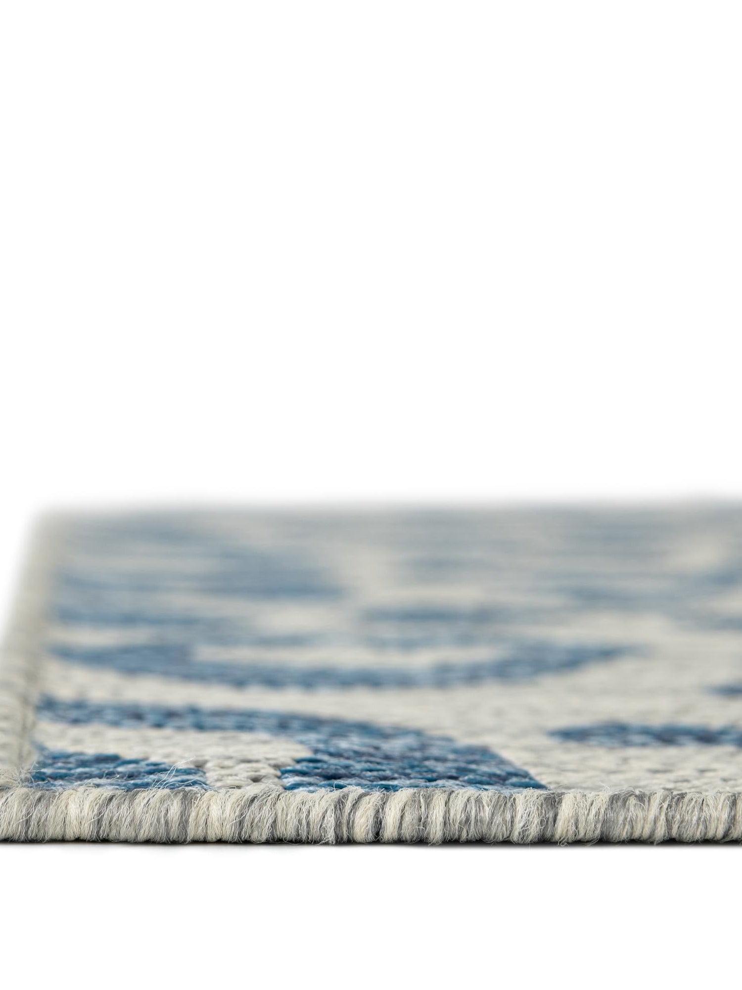 Blue 7' 10 x 11' Outdoor Safari Rectangle Area Rug Weather Resistant for Patio, Deck, Terrace, Balcony, Porch Animal Print Wildlife Nature Carpet for Sale at Rug Engine
