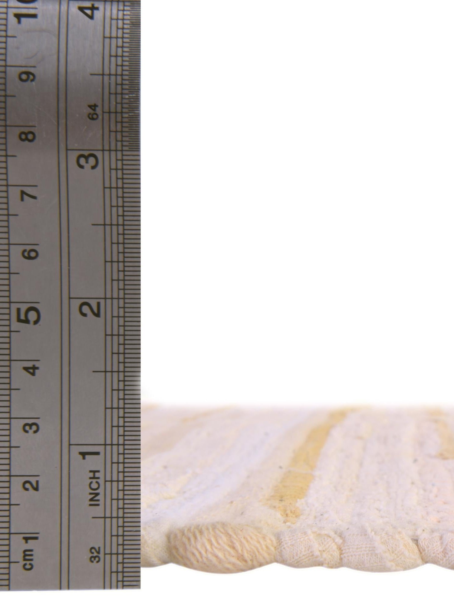 Beige 4' x 6' Chindi Cotton Rectangle Area Rug Discounted Clearance Final Sale Interior Design Home Decor Carpet Mat for Sale at Rug Engine