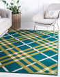 Green 1' 8 x 1' 8 Open Hearts Sample Area Rug 100% Polypropylene Colorful Vivid Modern Abstract Carpet for Interior Home Decor for Sale at Rug Engine
