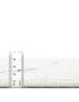 Ivory 4' 1 x 4' 1 Trellis Frieze Round Area Rug Geometric Modern Unique Stain Resistant Easy Clean Carpet for Living, Dining, Bedrooms, Office for Sale at Rug Engine