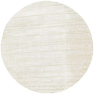 Beige 3' 7 x 3' 7 Williamsburg Round Area Rug 100% Polypropylene With Cotton Backing Durable Easy Clean Stain Resistant Carpet for Sale at Rug Engine