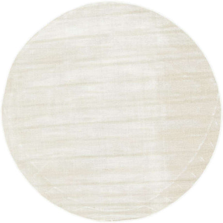 Beige 3' 7 x 3' 7 Williamsburg Round Area Rug