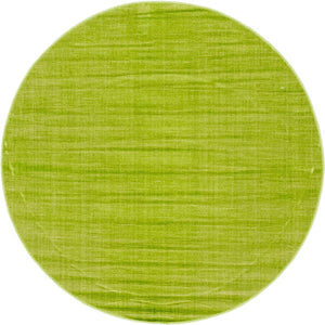 Green 3' 7 x 3' 7 Williamsburg Round Area Rug 100% Polypropylene With Cotton Backing Durable Easy Clean Stain Resistant Carpet for Sale at Rug Engine