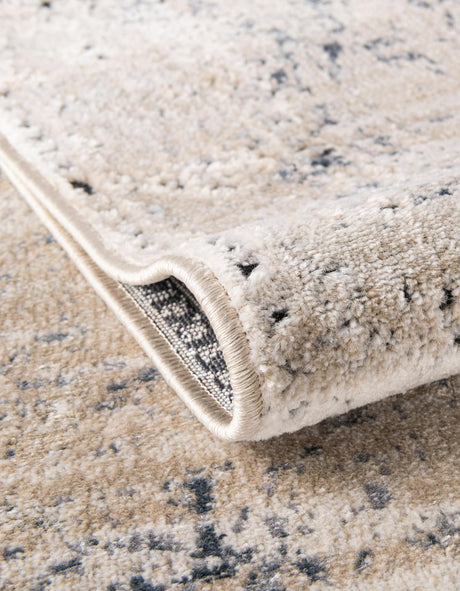 Dark Blue 2' 7 x 12' Chateau Runner Area Rug 85% Polypropylene & 15% Chenille With Cotton Backing Traditional Vintage Distressed Carpet for Classical Interior Design Decorating for Sale at Rug Engine