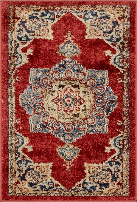 Burgundy 2' 2 x 3' 1 Utopia Rectangle Area Rug Traditional Vintage Persian Inspired Vivid Color Durable Carpet for Unique Interiors for Sale at Rug Engine
