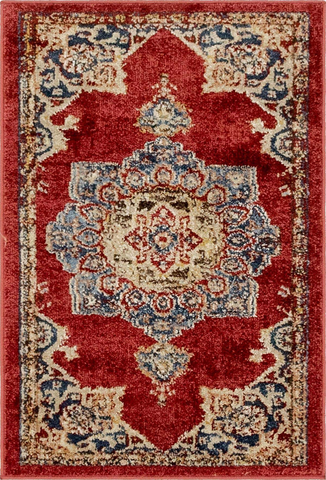 Burgundy 2' 2 x 3' 1 Utopia Rectangle Area Rug Traditional Vintage Persian Inspired Vivid Color Durable Carpet for Unique Interiors for Sale at Rug Engine