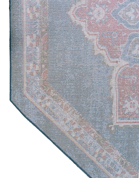 Dark Blue 7' x 7' Utopia Octagon Area Rug Traditional Vintage Persian Inspired Vivid Color Durable Carpet for Unique Interiors for Sale at Rug Engine