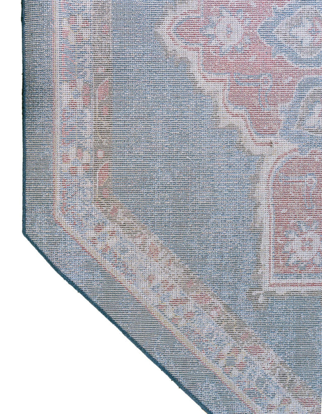 Dark Blue 7' x 7' Utopia Octagon Area Rug Traditional Vintage Persian Inspired Vivid Color Durable Carpet for Unique Interiors for Sale at Rug Engine