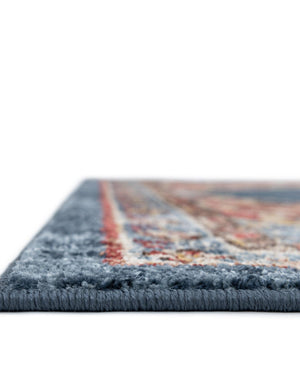 Dark Blue 5' x 5' Utopia Square Area Rug