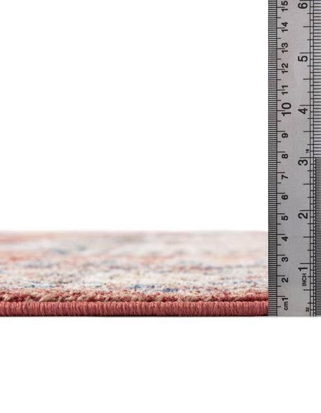 Terracotta 7' x 7' Utopia Square Area Rug Traditional Vintage Persian Inspired Vivid Color Durable Carpet for Unique Interiors for Sale at Rug Engine