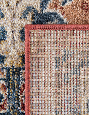 Terracotta 7' x 7' Utopia Square Area Rug Traditional Vintage Persian Inspired Vivid Color Durable Carpet for Unique Interiors for Sale at Rug Engine