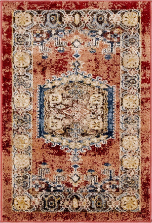 Terracotta 2' 2 x 3' 1 Utopia Rectangle Area Rug Traditional Vintage Persian Inspired Vivid Color Durable Carpet for Unique Interiors for Sale at Rug Engine