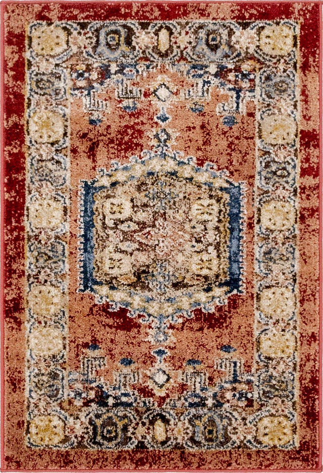 Terracotta 2' 2 x 3' 1 Utopia Rectangle Area Rug Traditional Vintage Persian Inspired Vivid Color Durable Carpet for Unique Interiors for Sale at Rug Engine