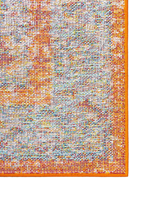 Multicolor 2' x 3' 1 Rosso Rectangle Area Rug Vintage Distressed Faded Traditional Design Carpet for Unique Home Interior Design for Sale at Rug Engine