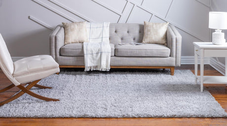 Sterling 3' 1 x 3' 1 Davos Shag Square Area Rug Thick Soft Touch Fluffy & Plush Shaggy Pile 100% Polypropylene Carpet for Living Dining Bedrooms Office for Sale at Rug Engine