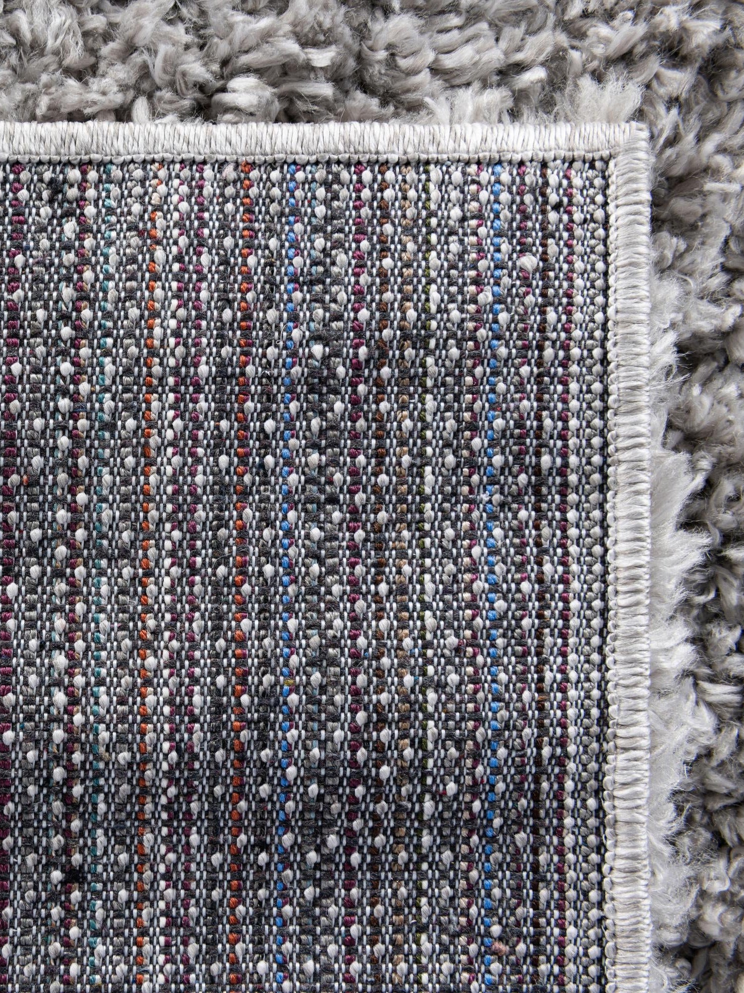 Sterling 3' 1 x 3' 1 Davos Shag Square Area Rug Thick Soft Touch Fluffy & Plush Shaggy Pile 100% Polypropylene Carpet for Living Dining Bedrooms Office for Sale at Rug Engine