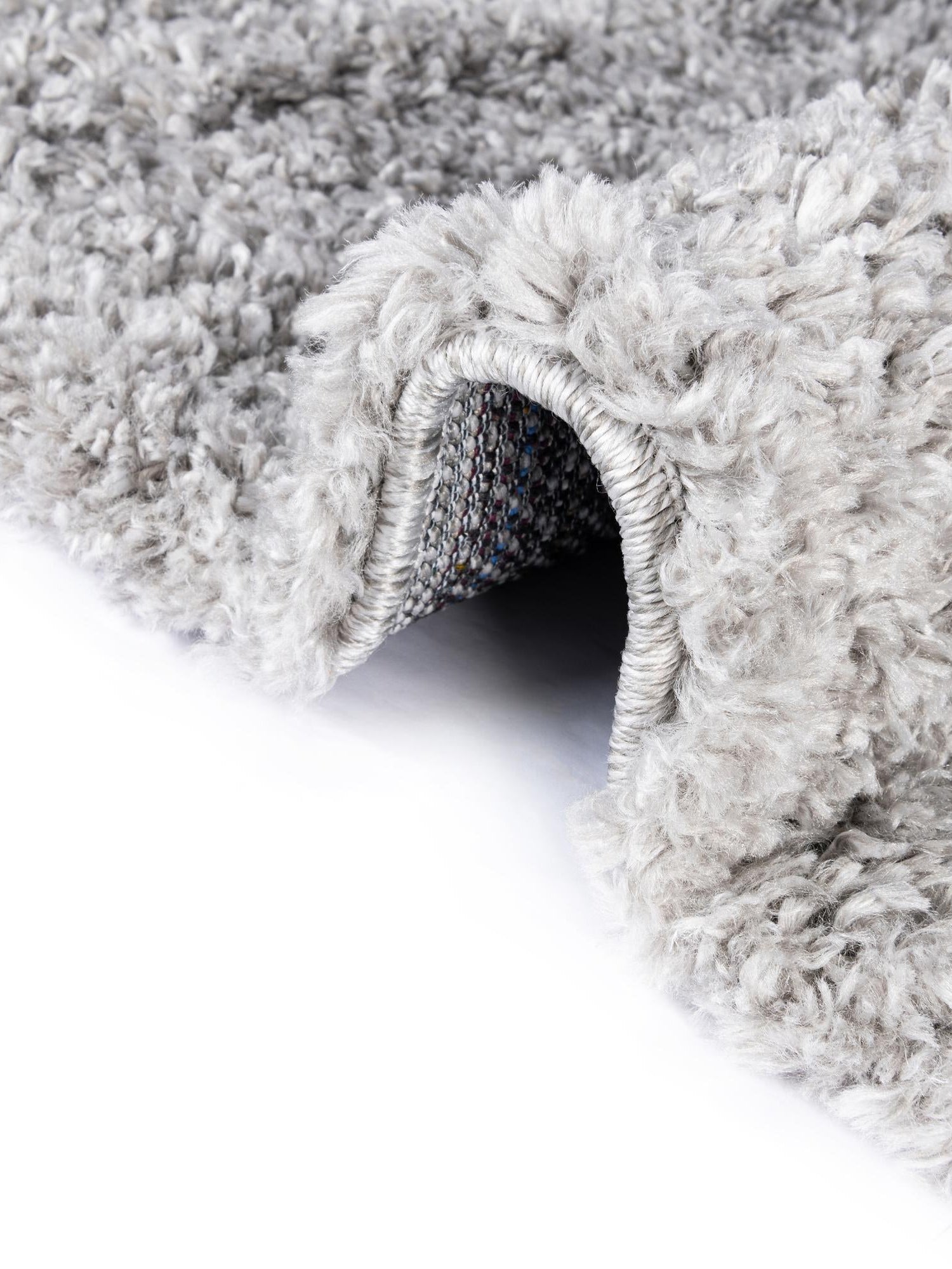 Sterling 3' 1 x 3' 1 Davos Shag Square Area Rug Thick Soft Touch Fluffy & Plush Shaggy Pile 100% Polypropylene Carpet for Living Dining Bedrooms Office for Sale at Rug Engine