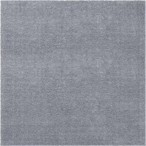 Sterling 7' 10 x 7' 10 Davos Shag Square Area Rug Thick Soft Touch Fluffy & Plush Shaggy Pile 100% Polypropylene Carpet for Living Dining Bedrooms Office for Sale at Rug Engine