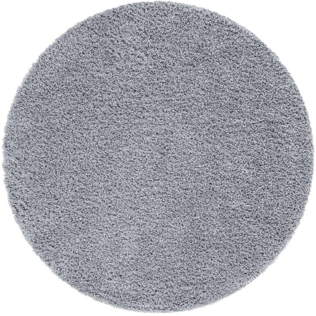 Sterling 3' 1 x 3' 1 Davos Shag Round Area Rug Thick Soft Touch Fluffy & Plush Shaggy Pile 100% Polypropylene Carpet for Living Dining Bedrooms Office for Sale at Rug Engine