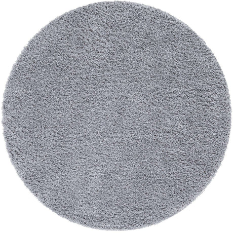 Sterling 5' 3 x 5' 3 Davos Shag Round Area Rug Thick Soft Touch Fluffy & Plush Shaggy Pile 100% Polypropylene Carpet for Living Dining Bedrooms Office for Sale at Rug Engine