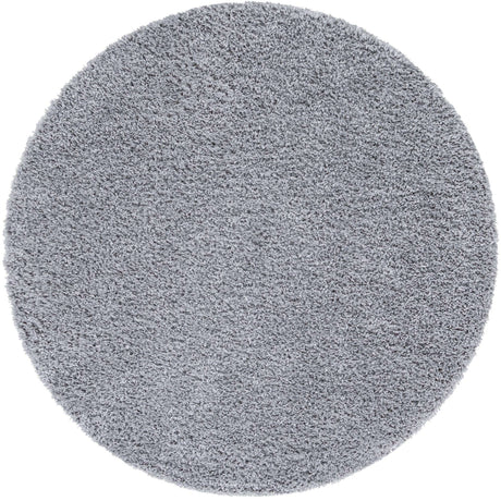 Sterling 7' 1 x 7' 1 Davos Shag Round Area Rug Thick Soft Touch Fluffy & Plush Shaggy Pile 100% Polypropylene Carpet for Living Dining Bedrooms Office for Sale at Rug Engine
