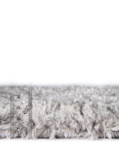 Sterling 5' 3 x 5' 3 Davos Shag Round Area Rug Thick Soft Touch Fluffy & Plush Shaggy Pile 100% Polypropylene Carpet for Living Dining Bedrooms Office for Sale at Rug Engine