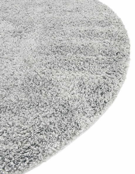 Sterling 5' 3 x 5' 3 Davos Shag Round Area Rug Thick Soft Touch Fluffy & Plush Shaggy Pile 100% Polypropylene Carpet for Living Dining Bedrooms Office for Sale at Rug Engine