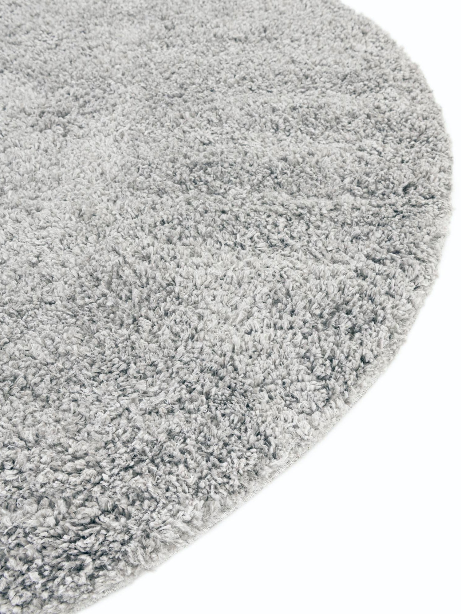 Sterling 7' 1 x 7' 1 Davos Shag Round Area Rug Thick Soft Touch Fluffy & Plush Shaggy Pile 100% Polypropylene Carpet for Living Dining Bedrooms Office for Sale at Rug Engine