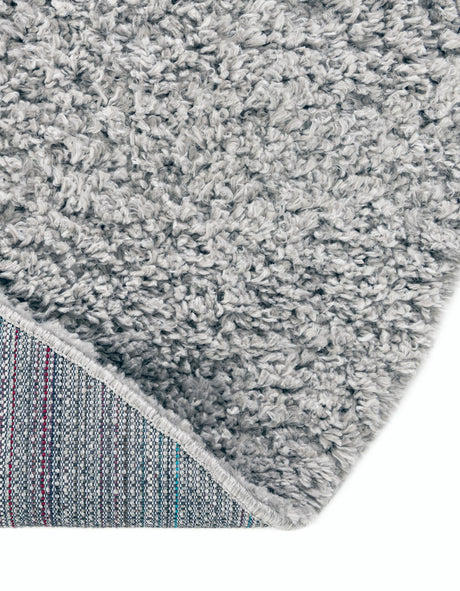 Sterling 3' 1 x 3' 1 Davos Shag Round Area Rug Thick Soft Touch Fluffy & Plush Shaggy Pile 100% Polypropylene Carpet for Living Dining Bedrooms Office for Sale at Rug Engine