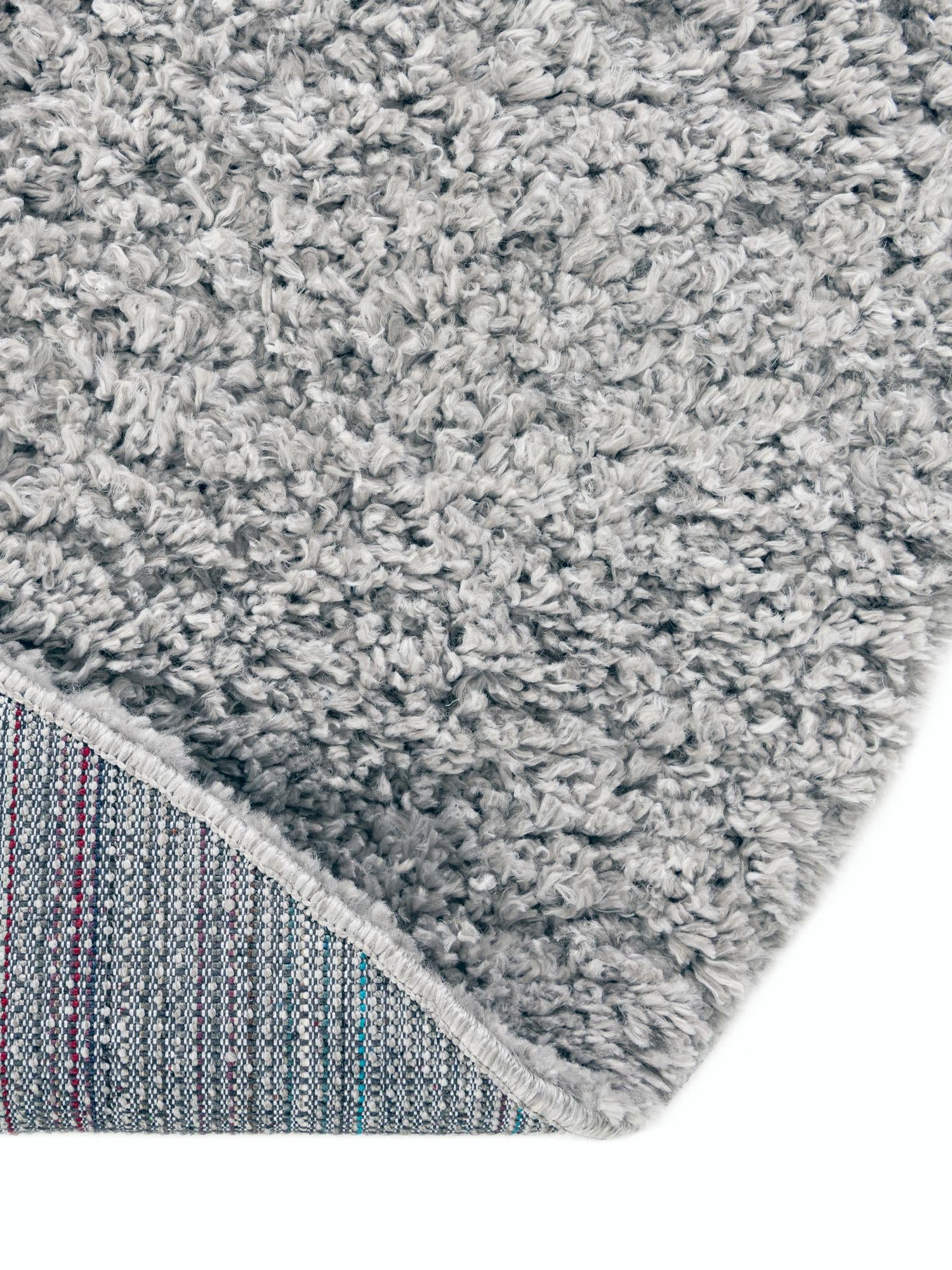 Sterling 5' 3 x 5' 3 Davos Shag Round Area Rug Thick Soft Touch Fluffy & Plush Shaggy Pile 100% Polypropylene Carpet for Living Dining Bedrooms Office for Sale at Rug Engine