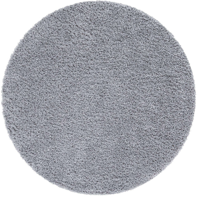 Sterling 6' 1 x 6' 1 Davos Shag Round Area Rug Thick Soft Touch Fluffy & Plush Shaggy Pile 100% Polypropylene Carpet for Living Dining Bedrooms Office for Sale at Rug Engine
