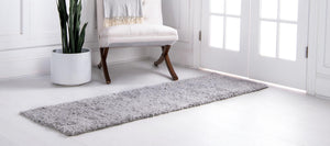 Sterling 2' 7 x 20' Davos Shag Runner Area Rug Thick Soft Touch Fluffy & Plush Shaggy Pile 100% Polypropylene Carpet for Living Dining Bedrooms Office for Sale at Rug Engine