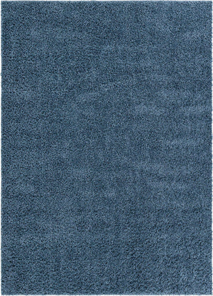 Marine Blue 2' 2 x 3' 1 Davos Shag Rectangle Rug