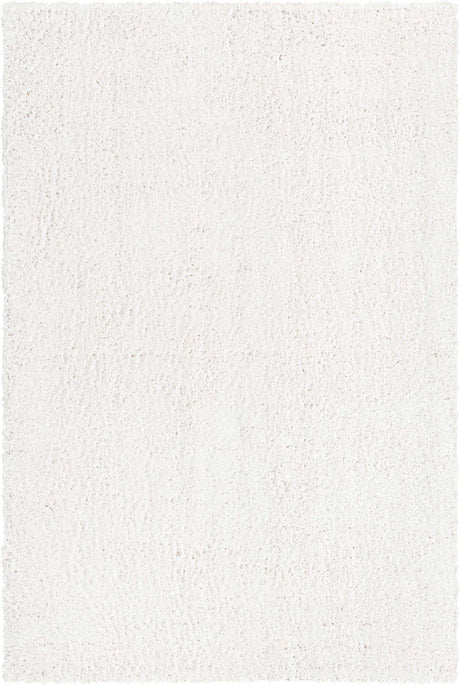 White 4' 1 x 6' 1 Davos Shag Rectangle Rug