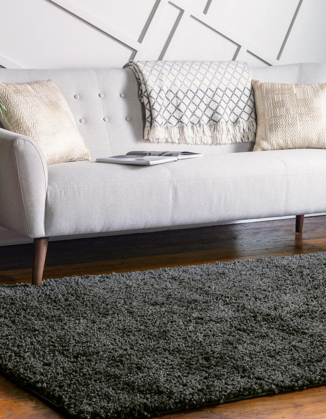 Peppercorn 9' x 12' Davos Shag Rectangle Area Rug Thick Soft Touch Fluffy & Plush Shaggy Pile 100% Polypropylene Carpet for Living Dining Bedrooms Office for Sale at Rug Engine