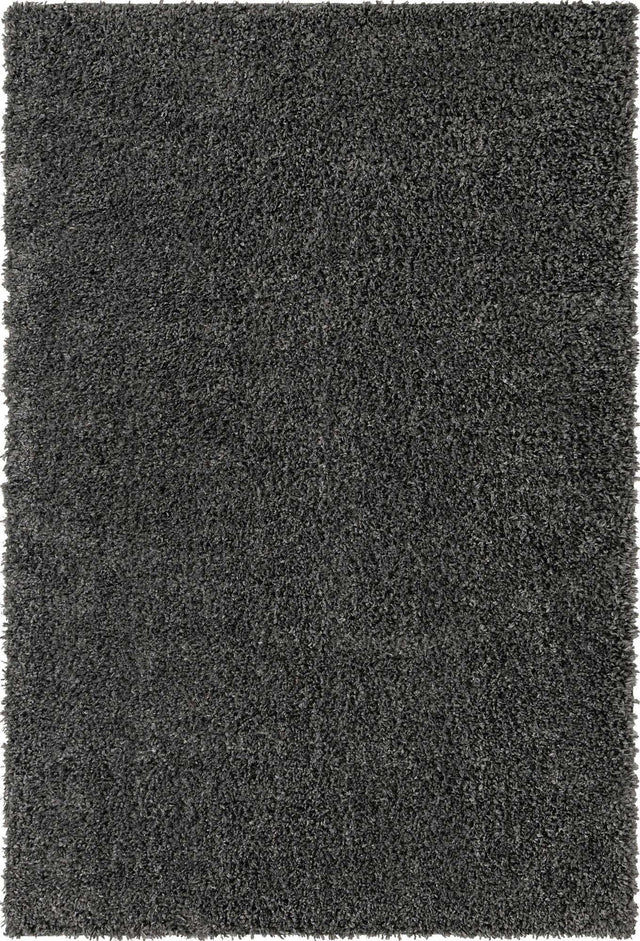 Peppercorn 4' 1 x 6' 1 Davos Shag Rectangle Area Rug Thick Soft Touch Fluffy & Plush Shaggy Pile 100% Polypropylene Carpet for Living Dining Bedrooms Office for Sale at Rug Engine