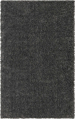 Peppercorn 3' 1 x 5' 3 Davos Shag Rectangle Area Rug Thick Soft Touch Fluffy & Plush Shaggy Pile 100% Polypropylene Carpet for Living Dining Bedrooms Office for Sale at Rug Engine