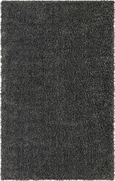 Peppercorn 3' 1 x 5' 3 Davos Shag Rectangle Area Rug Thick Soft Touch Fluffy & Plush Shaggy Pile 100% Polypropylene Carpet for Living Dining Bedrooms Office for Sale at Rug Engine